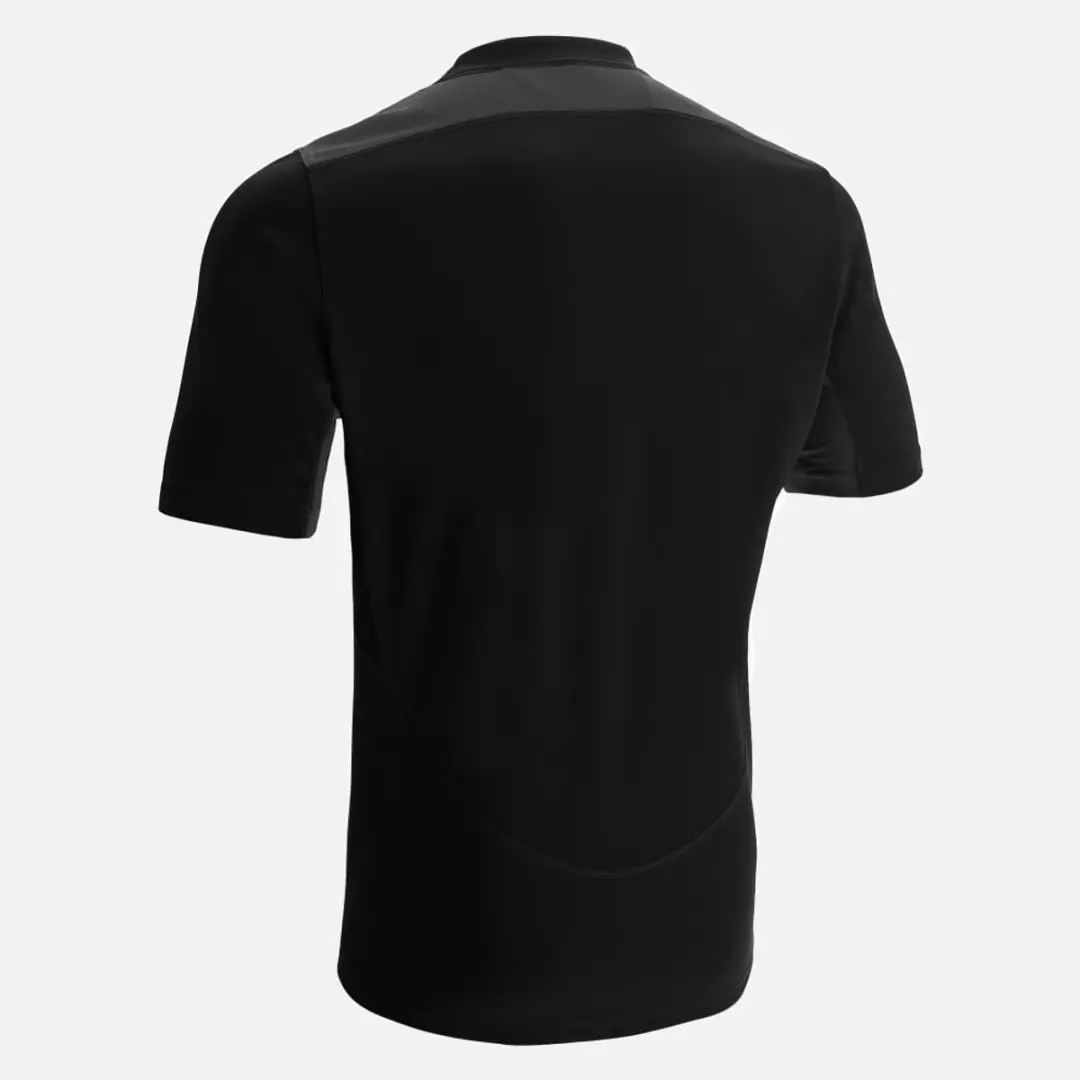 Macron Peridot Rugby Shirt - L - Zwart - afbeelding 6 van 6