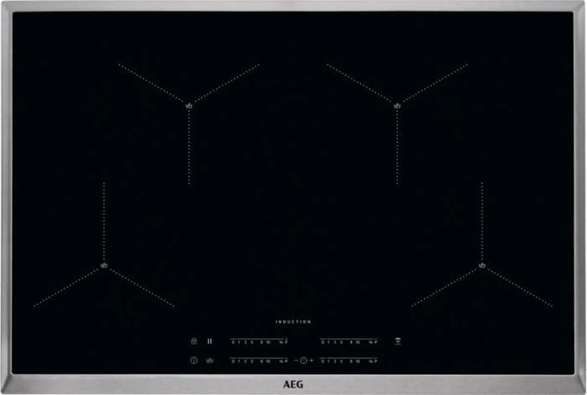 AEG IAE84411XB Inbouw Inductiekookplaat 4 Zones - Zwart - afbeelding 6 van 6