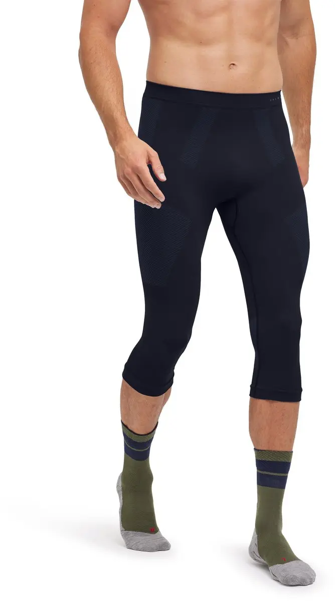 FALKE Warm 3/4 sneldrogend functioneel materiaal functioneel ondergoed heren zwa