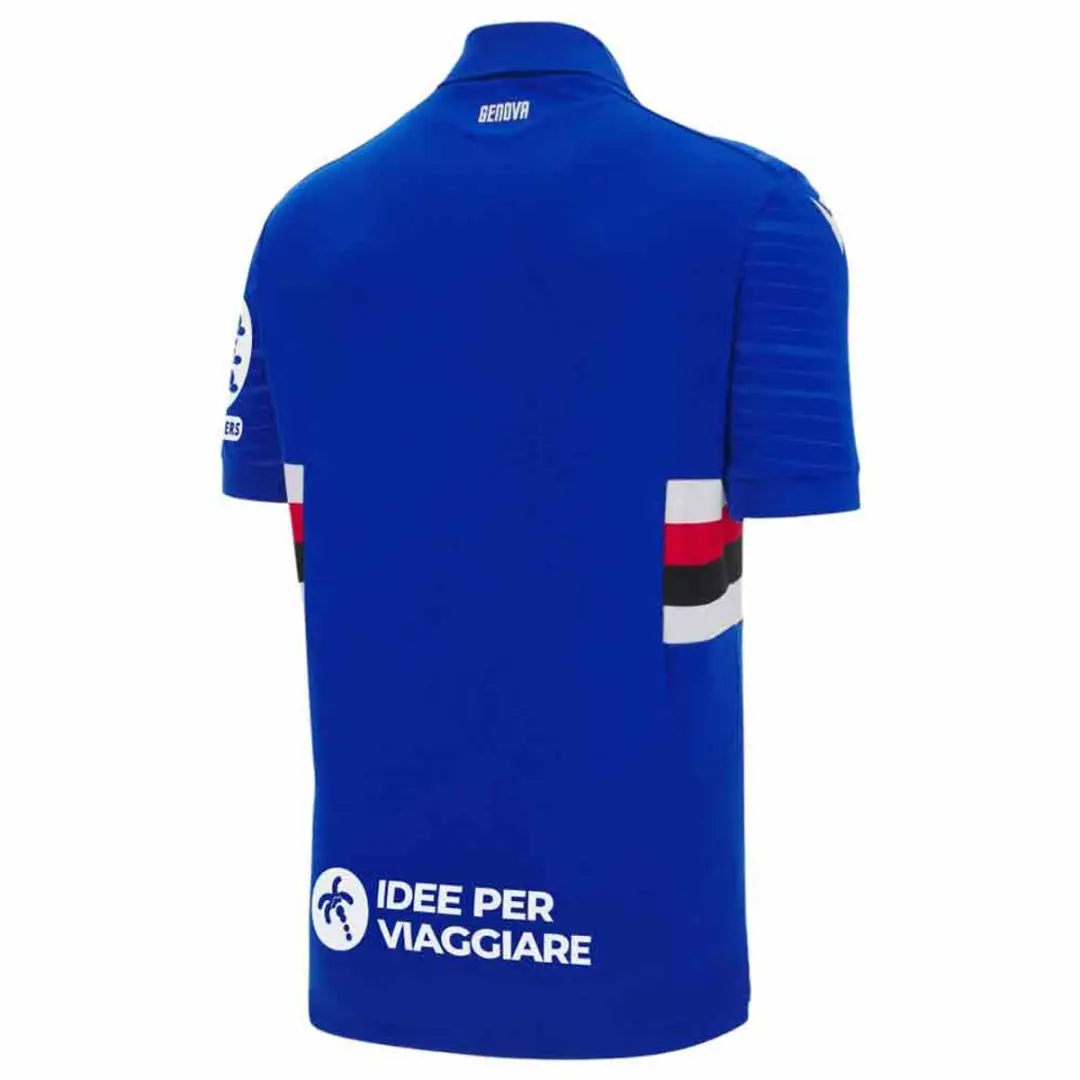 Macron UC Sampdoria 25/26 Thuis T-shirt - 2XL - Light Blue