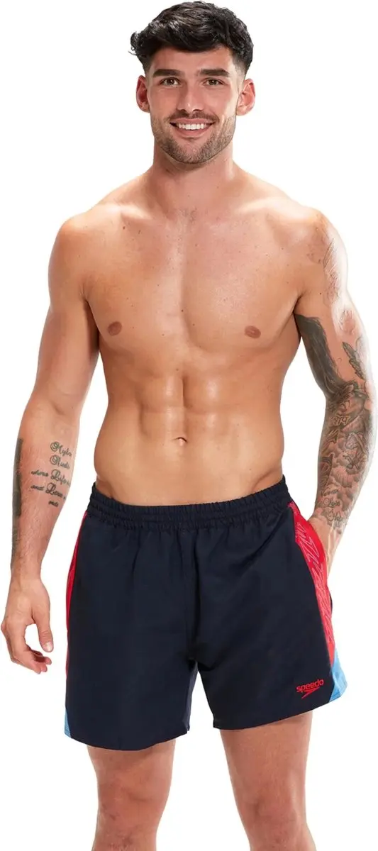 Speedo Eco Hyperboom Splice 16 Heren Zwemshort M - Blauw - afbeelding 6 van 6