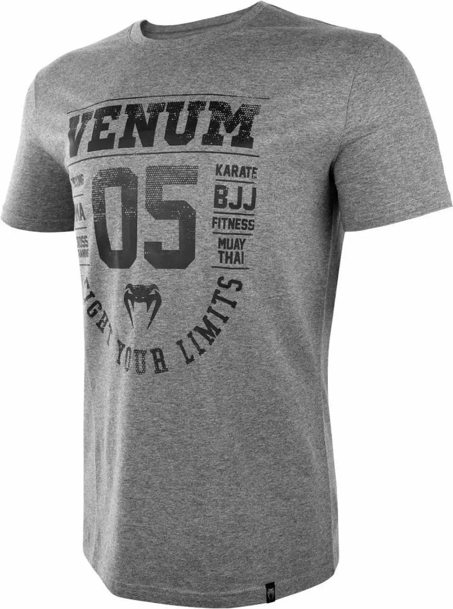 Venum Origins T-shirt - Grijs/Zwart - S
