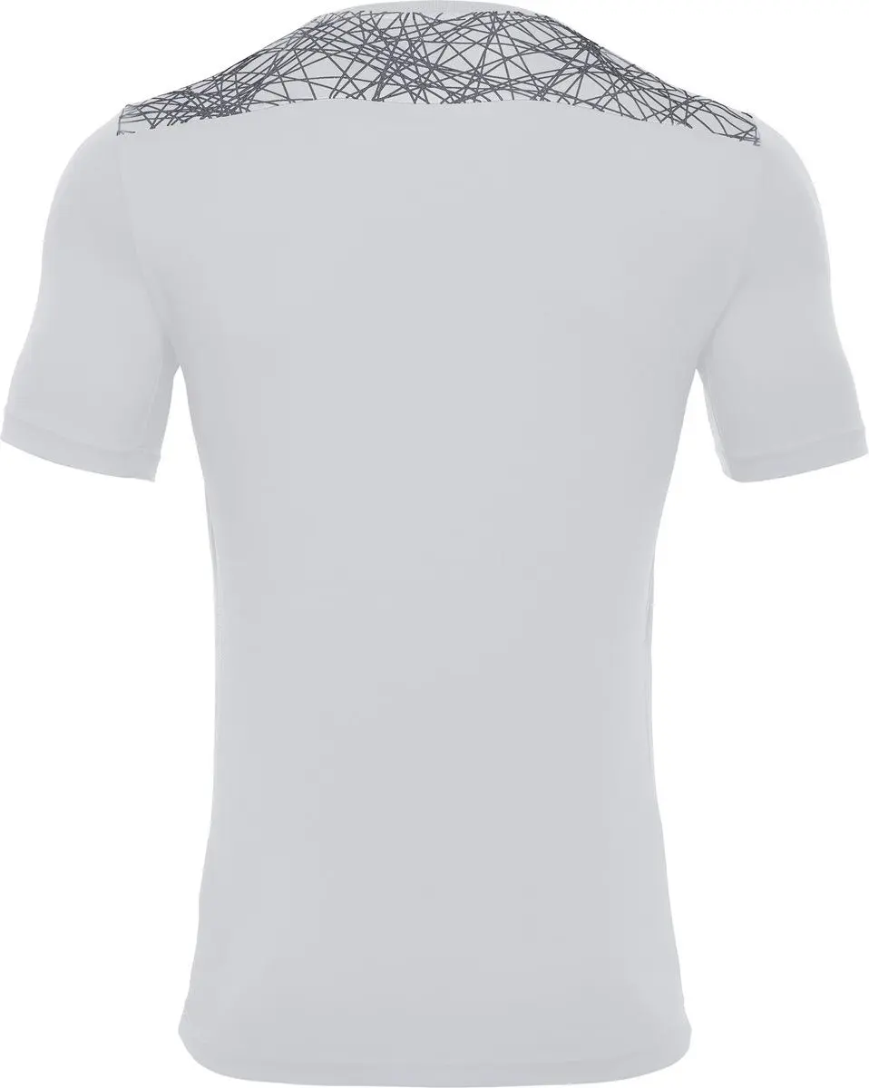 Macron Nash Shirt Heren - 5XL - Zilver/Antraciet