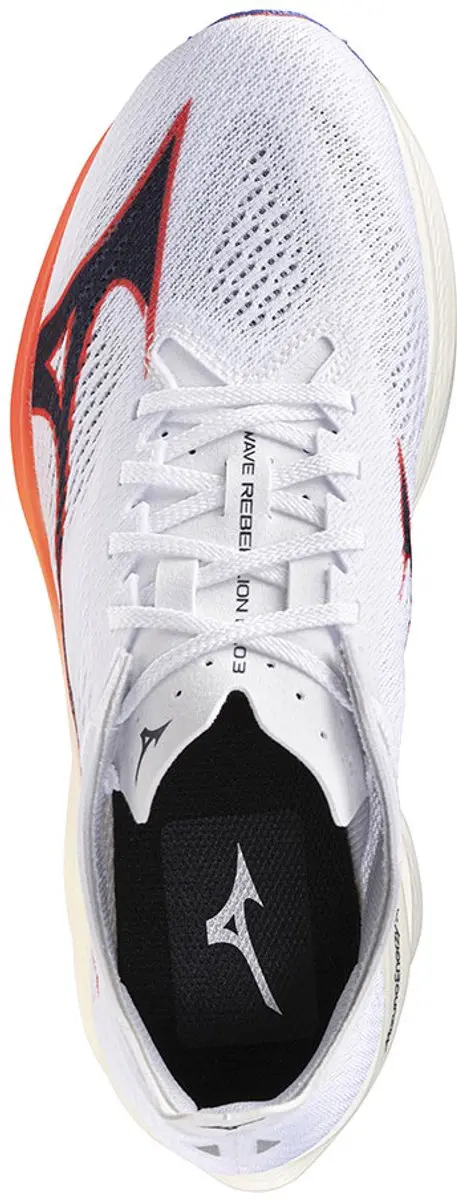 Mizuno Wave Rebellion Pro 3 Hardloopschoenen 41 - Wit - afbeelding 6 van 6