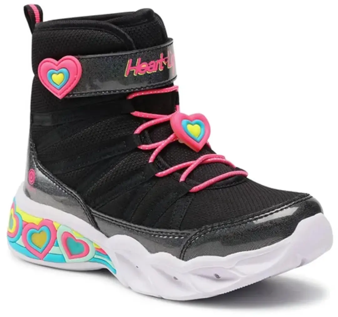 Skechers Sweetheart Lights 302661L-BKHP Laarzen - Maat 29 - Zwart