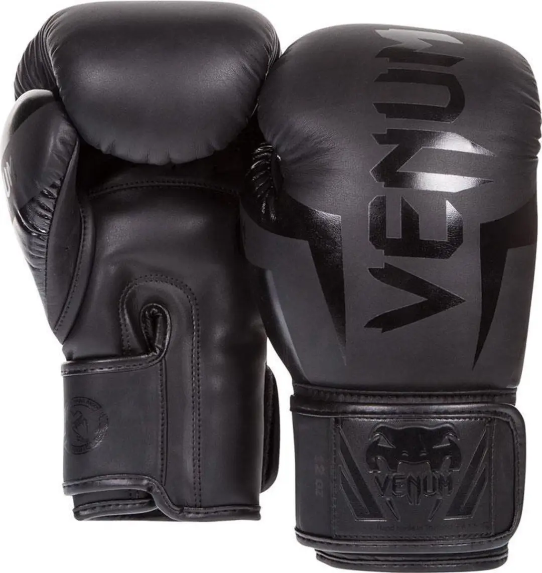 Venum Elite Bokshandschoenen 10 OZ - Zwart