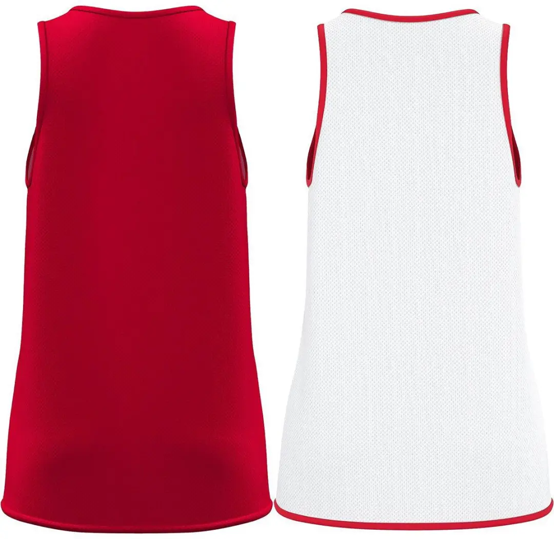 Macron F500 Reversible Shirt Dames - XL - Rood/Wit