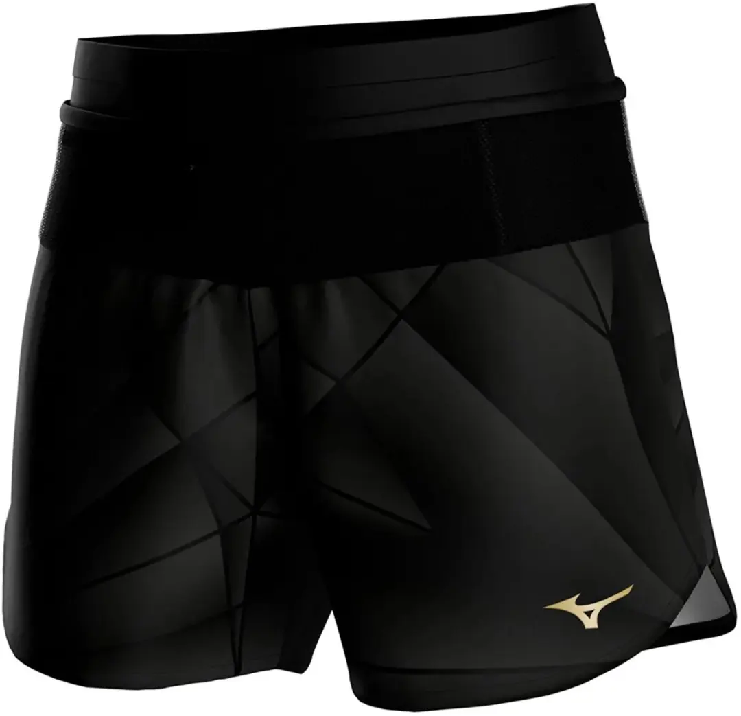 Mizuno Active Graphic Multi Pocket 4in Origami Korte Broek - S - Yamaori