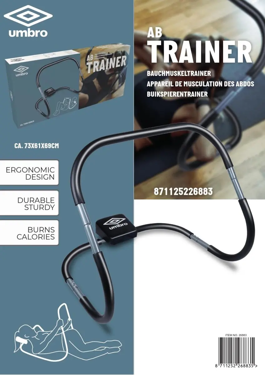 Umbro Ab Trainer - Buikspiertrainer Zwart