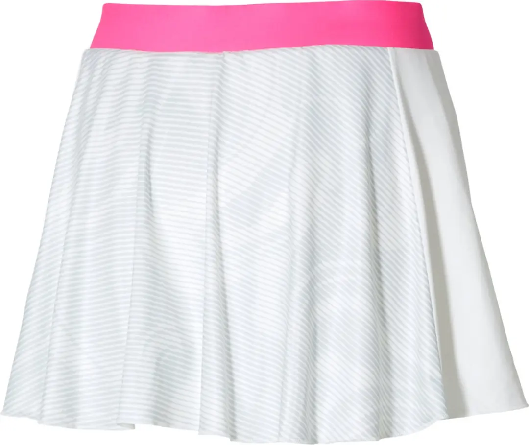 Mizuno Printed Flying Skirt Dames - Wit - S