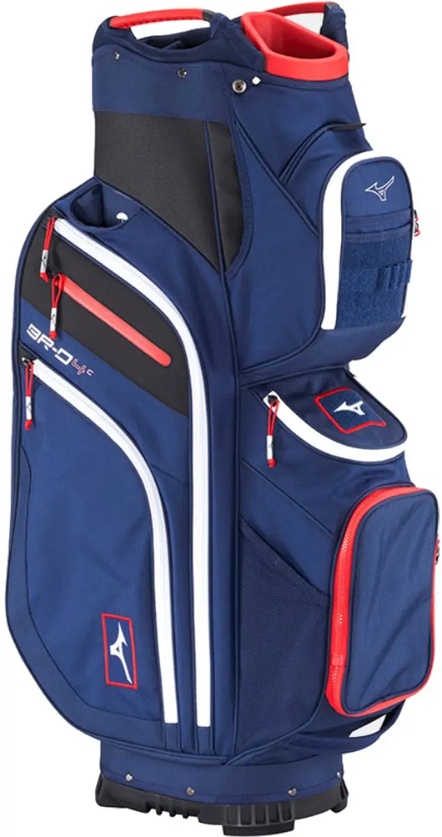 Mizuno BRD4 Waterwerende Golftas - Cartbag - Rood