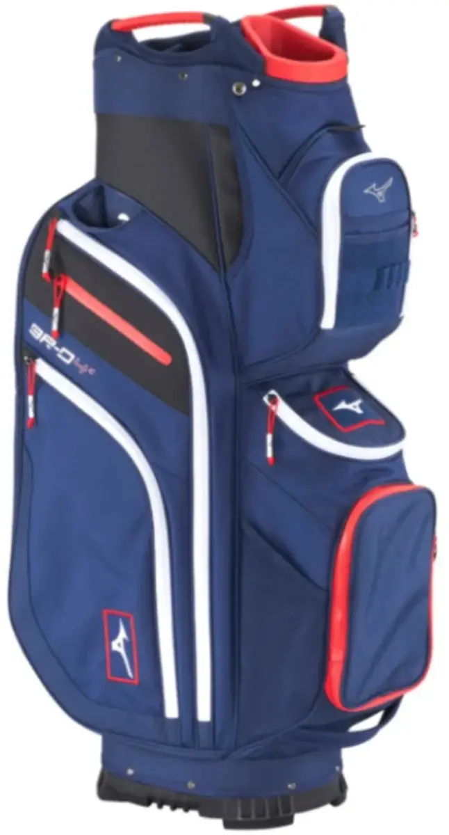 Mizuno BRD4 Waterwerende Golftas - Cartbag - Rood