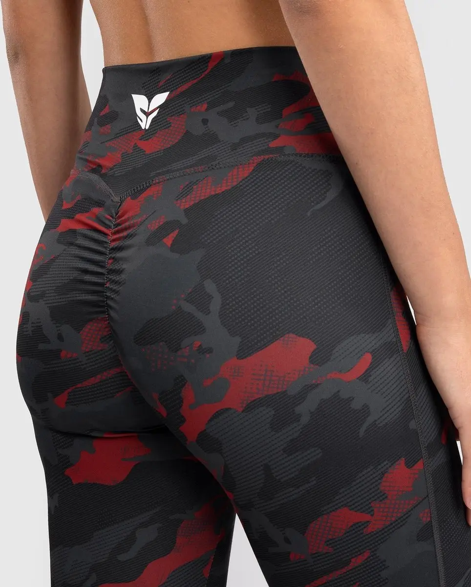 Venum Sophia Rose Dames Sportlegging Urban Red Camo L