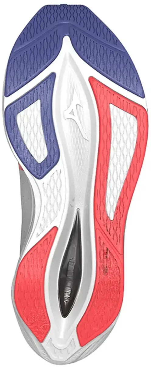 Mizuno Wave Rebellion Flash 3 Hardloopschoenen 41 - Wit/Grijs
