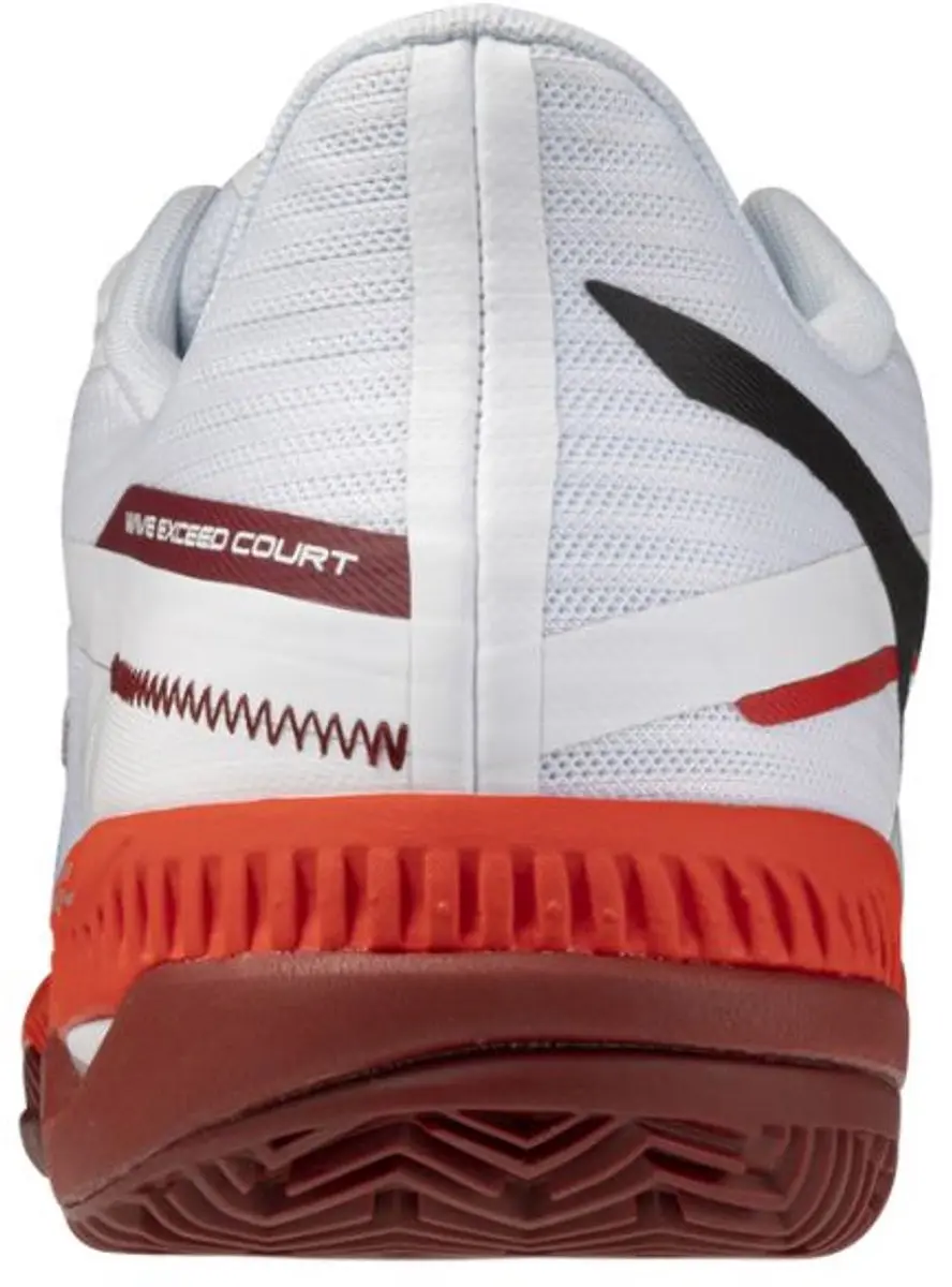 Mizuno Wave Exceed Court CC Tennisschoen - Heren - 43 - Wit/Rood