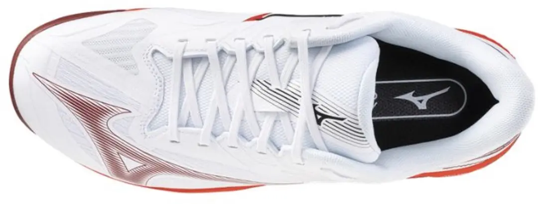 Mizuno Wave Exceed Court CC Tennisschoen - Heren - 43 - Wit/Rood