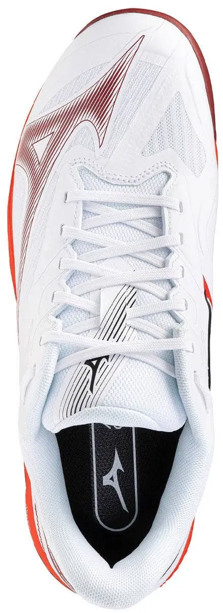 Mizuno Wave Exceed Court CC Tennisschoen - Heren - 43 - Wit/Rood
