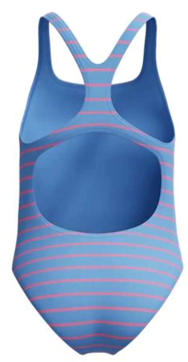 Speedo Print Medalist Meisjes Sportbadpak 128 - Blauw/Roze