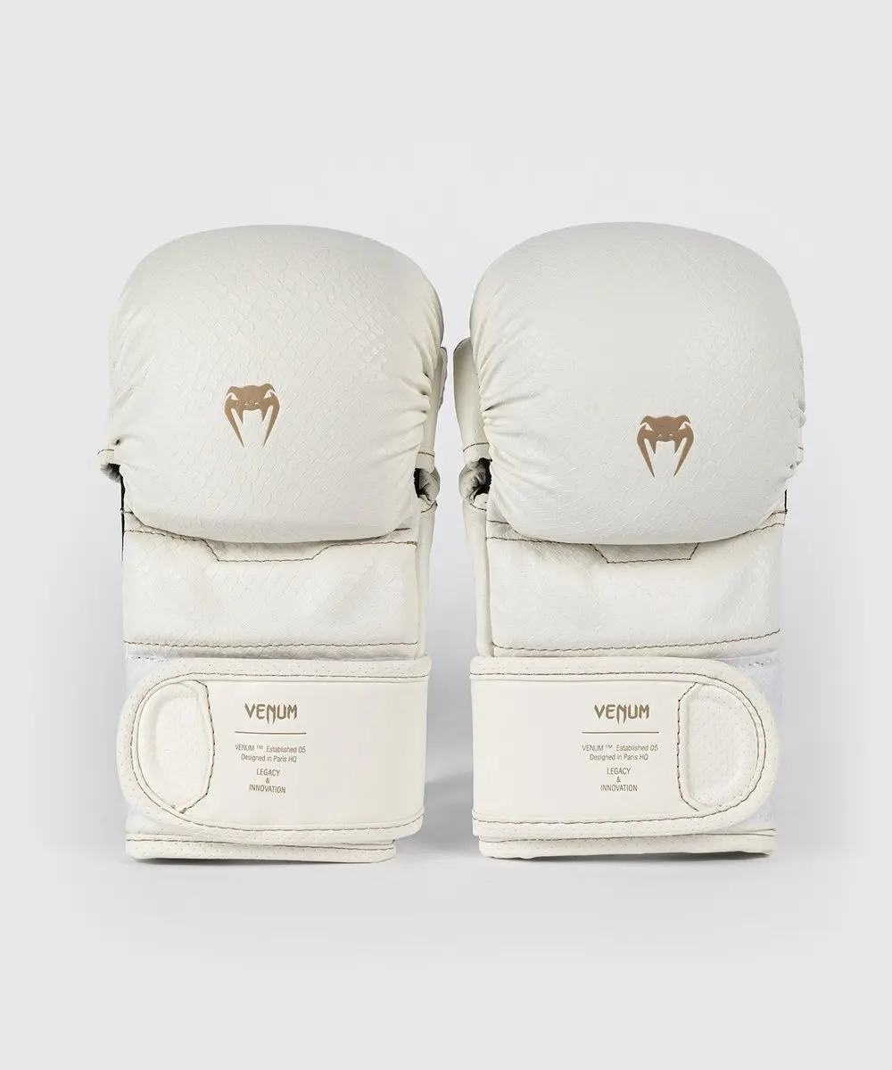 Venum Impact Evo MMA Handschoenen 6 oz - Ivory L/XL