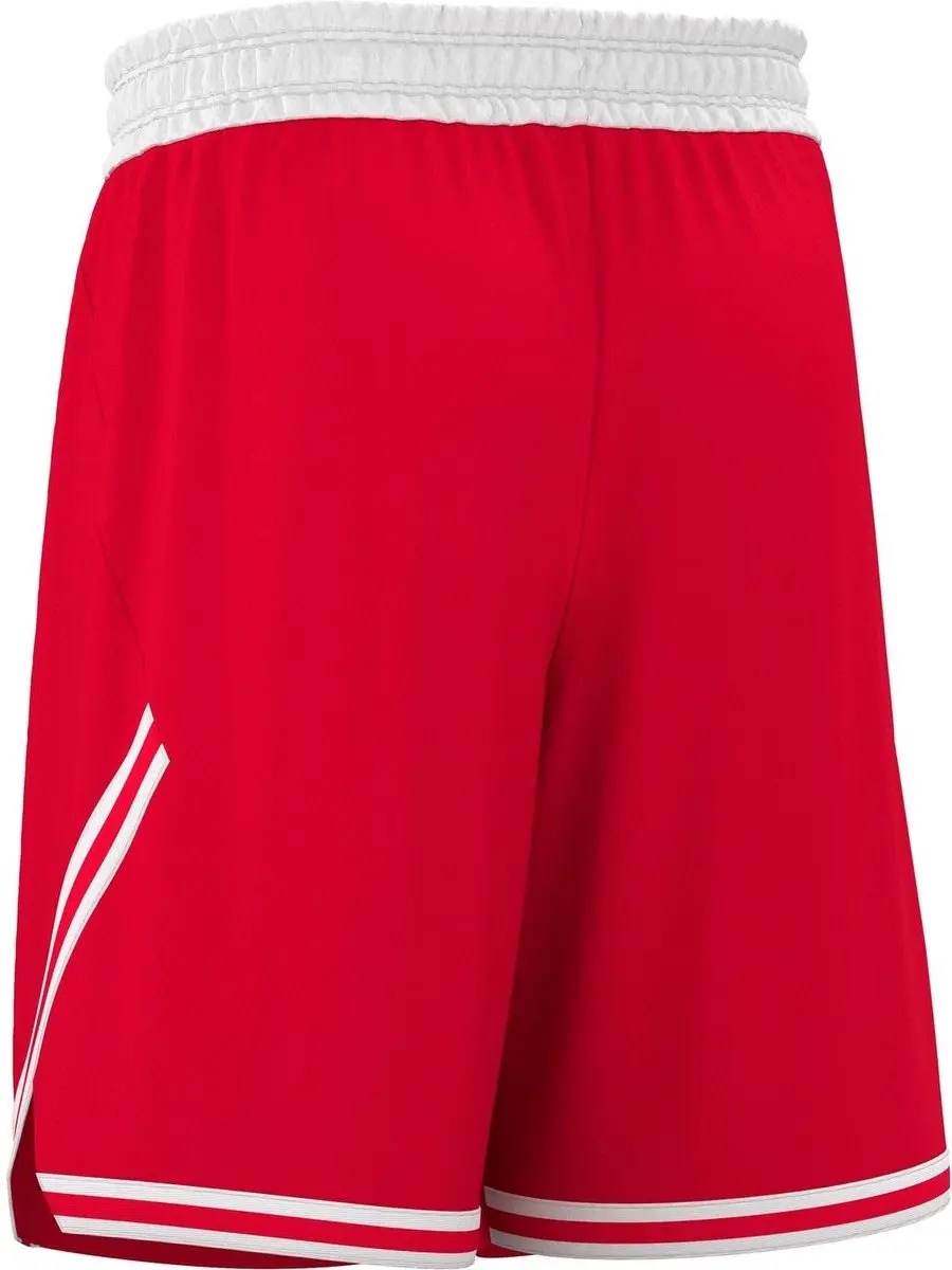 Macron Kansas Eco Basketbalshort Heren - Rood/Wit XS