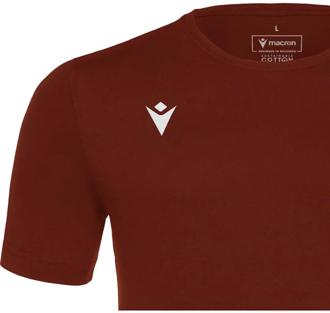 Macron Boost Eco T-Shirt Heren S - Bordeaux
