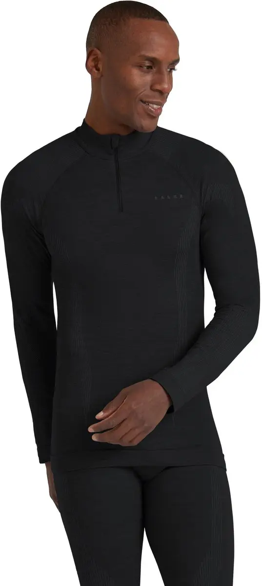 Falke Wool-Tech Zip Neck Shirt