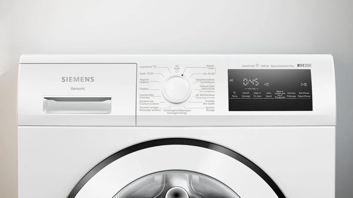 Siemens iQ300 WM14N27XFG Wasmachine 8kg 1400rpm - Wit