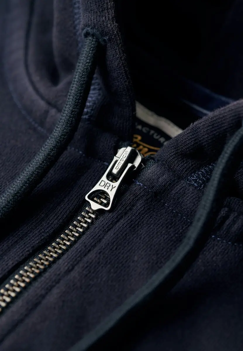 Superdry Athletic Essentials Relaxed Crop Hoodie W2012164A - UK16/EU44 - Eclipse Navy - afbeelding 4 van 6