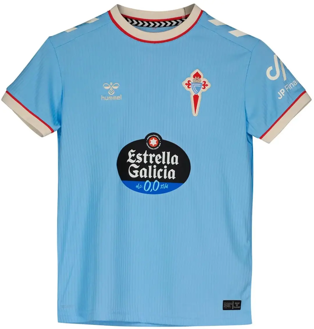 Hummel RC Celta de Vigo 26/27 Thuis T-shirt Junior - 164 cm - Blauw Bell