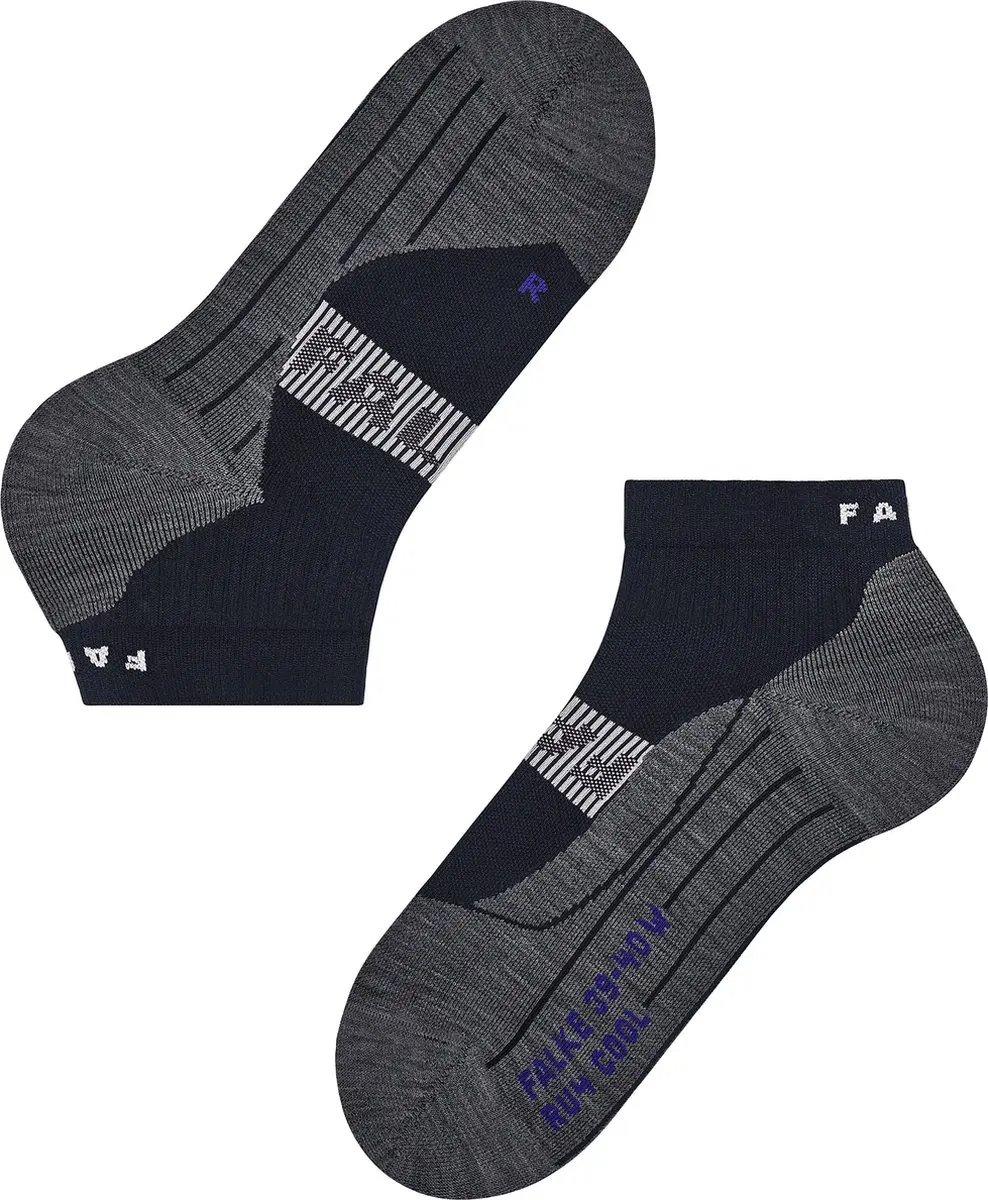 Falke RU4 Endurance Cool Hardloopsokken - Maat 44-45 - Blauw