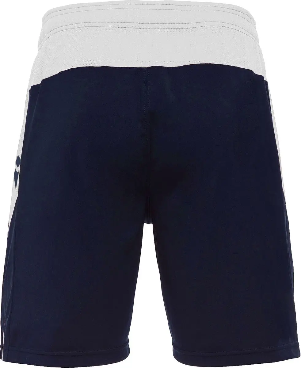 Macron Tempel Short Kinderen 523206 - Maat 11-12Y - Marine/Wit
