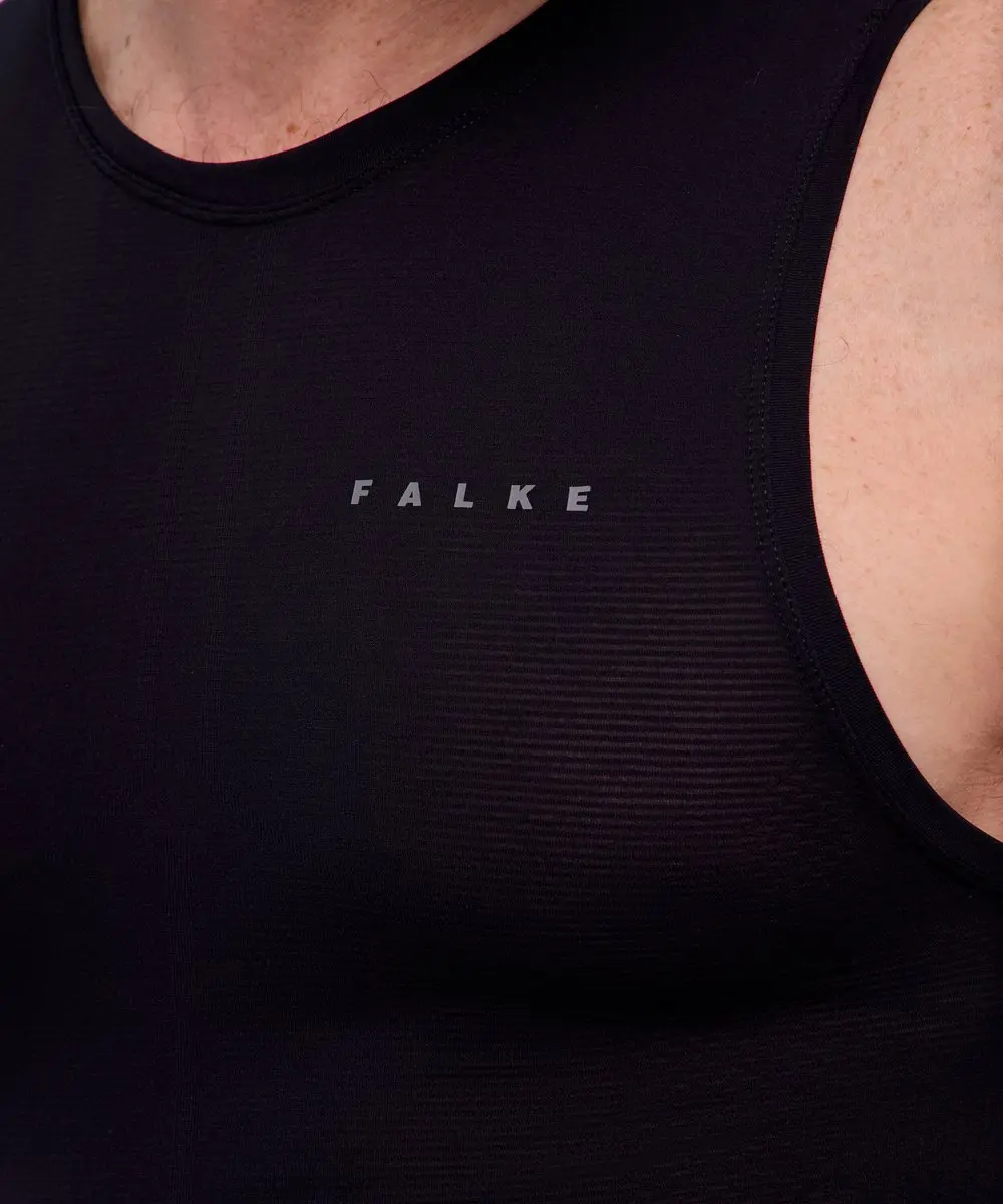 Falke Ultralight Cool Mouwloos Shirt - L - Zwart