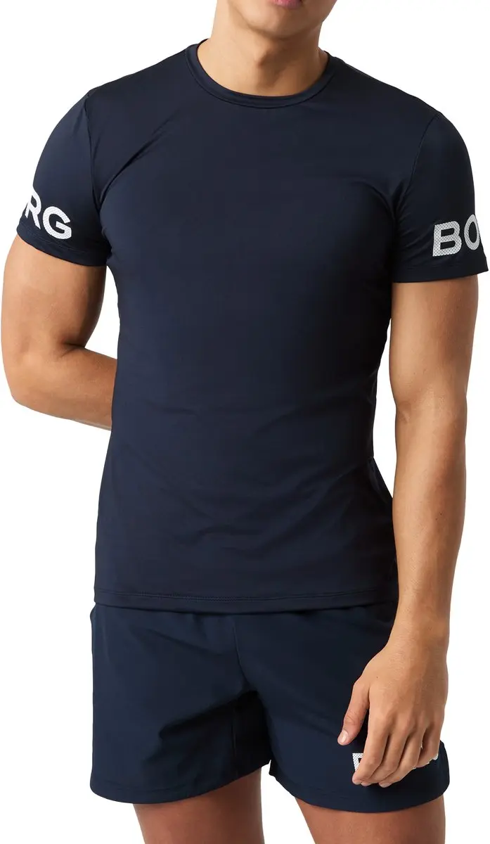 Björn Borg Sportshirt Heren Korte Mouw