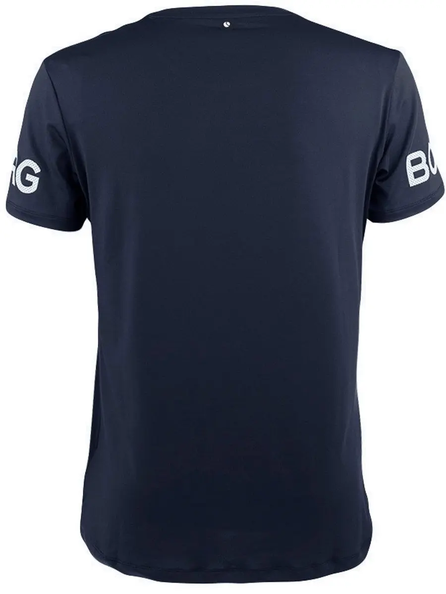Björn Borg Heren Sportshirt Korte Mouw - Donkerblauw L - afbeelding 6 van 6