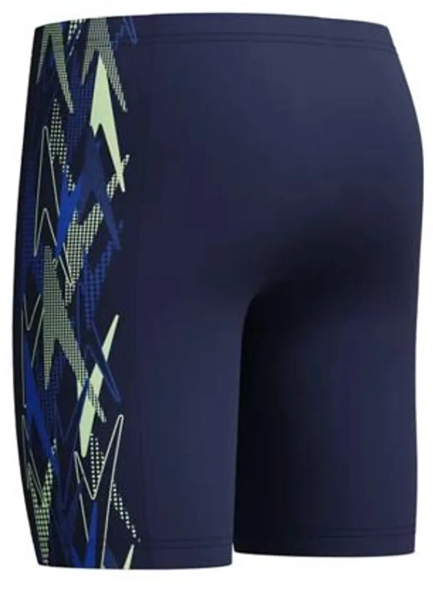 Speedo Placement Jammer Jongens 3170003 - Marine/Groen
