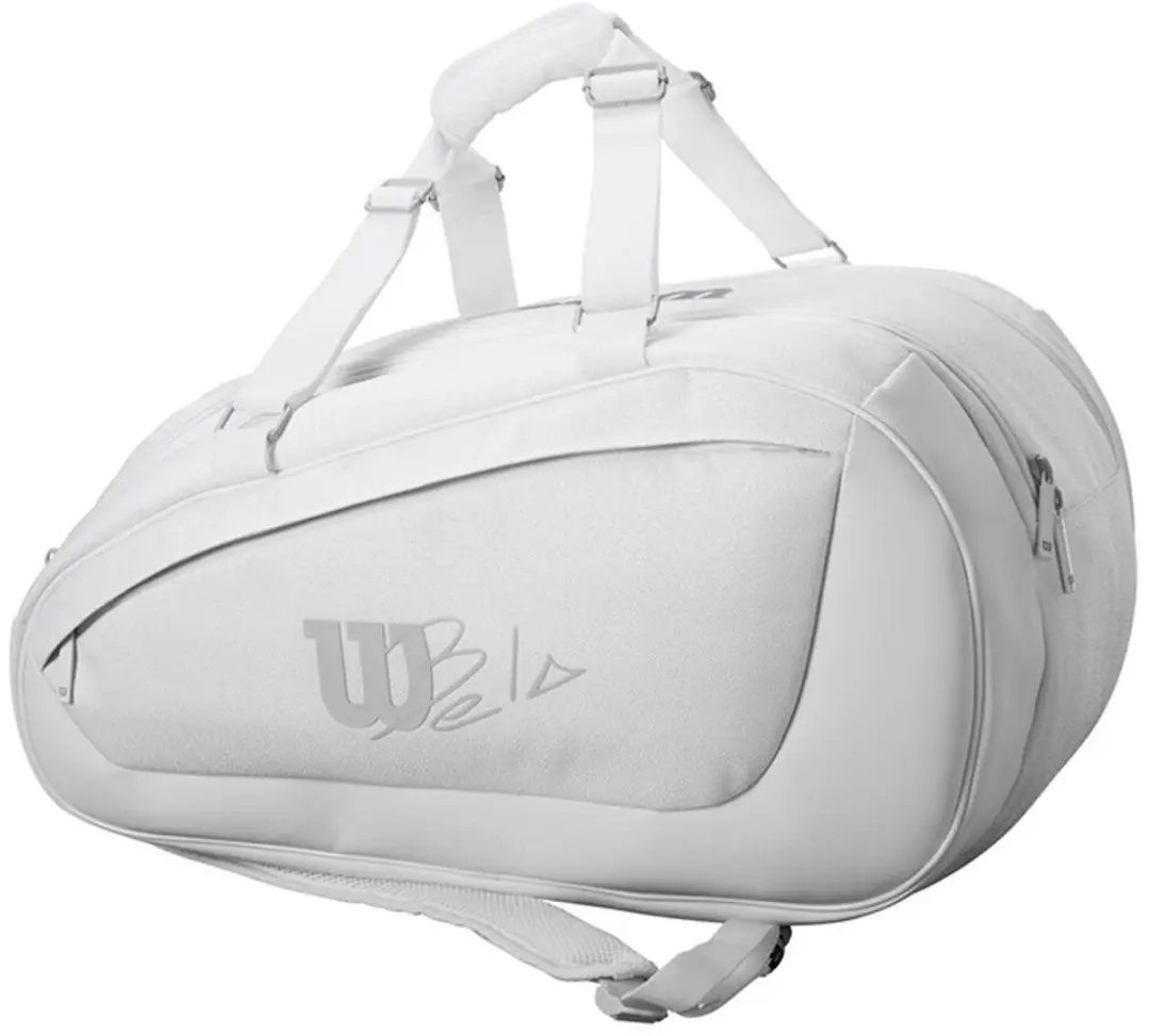 Wilson Super Tour Padeltas Wit - 5 Vakken