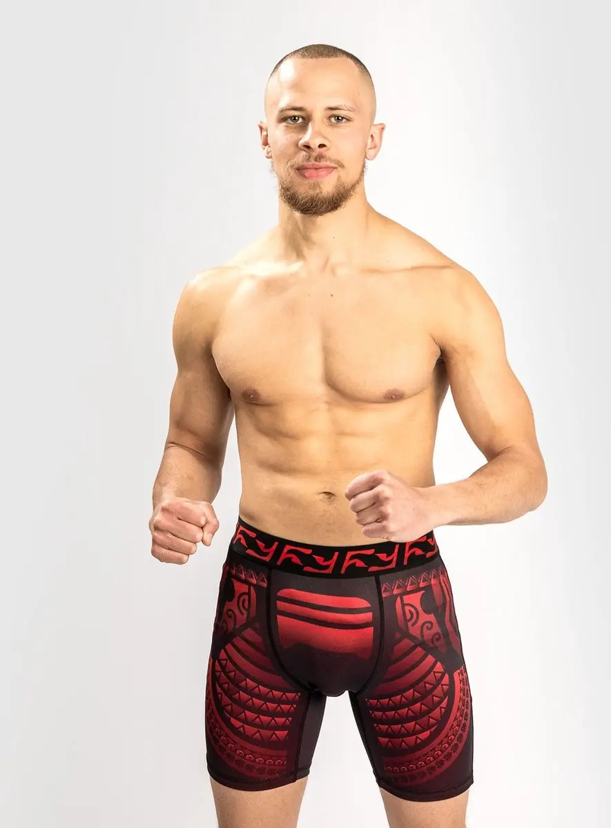 Venum Vale Tudo Nakahi Short - XS - Zwart/Rood