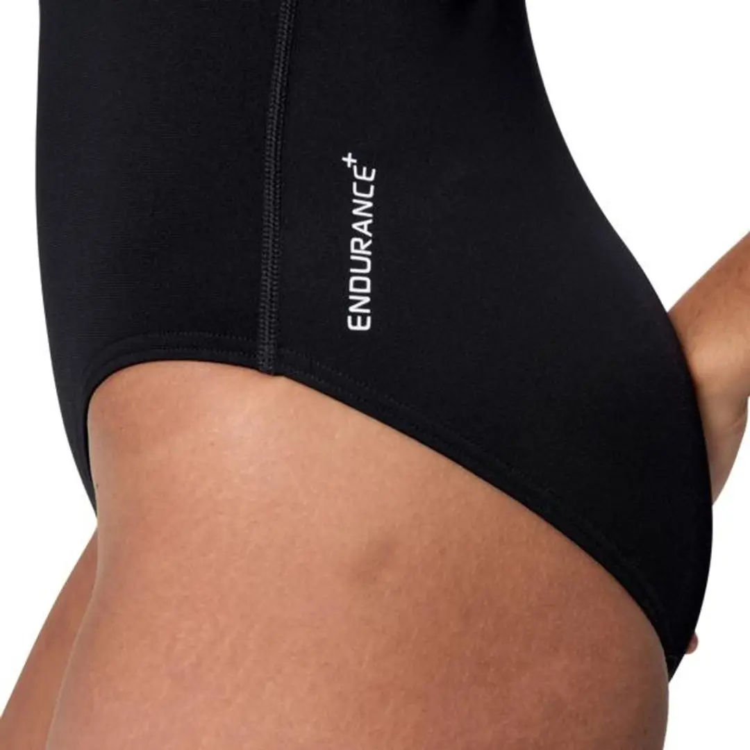 Speedo Endurance+ Logo Hydrasuit Dames Sportbadpak - Zwart/Wit - 46 - afbeelding 6 van 6