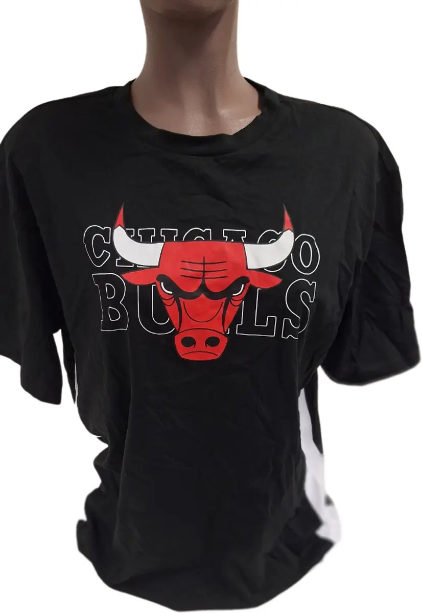New Era Chicago Bulls T-shirt - L - Zwart
