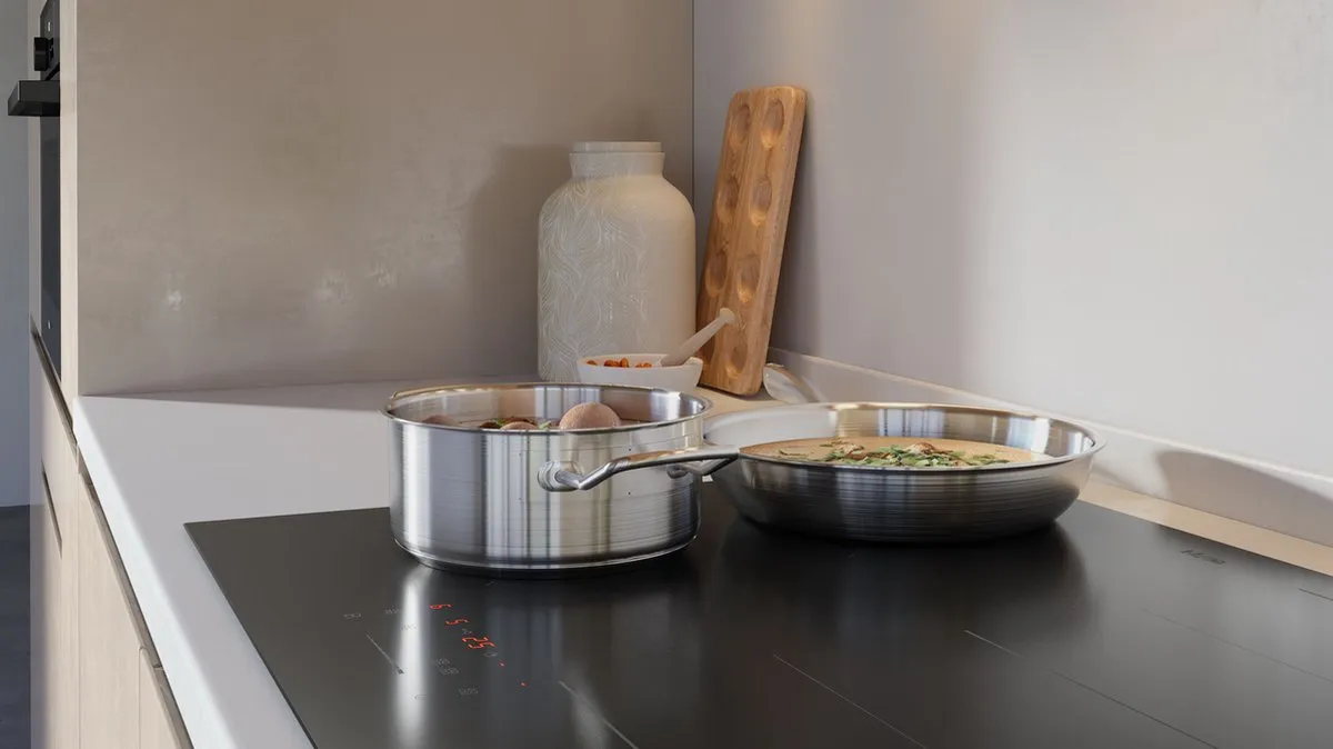 Etna KIF360ZT Inductiekookplaat 60cm - 4 Zones - Zwart