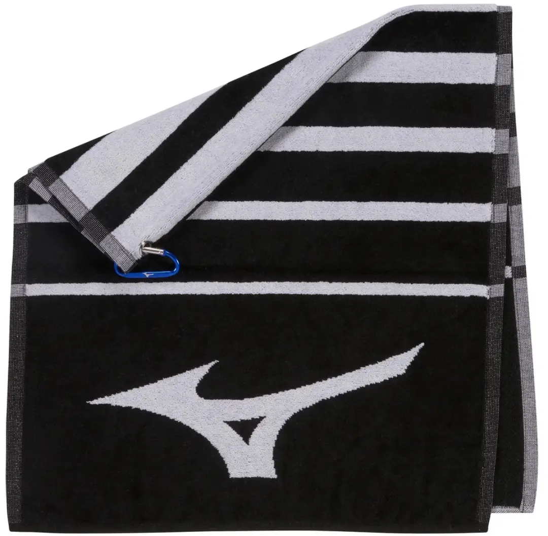 Mizuno RB Tour Golfhanddoek - Zwart/Wit