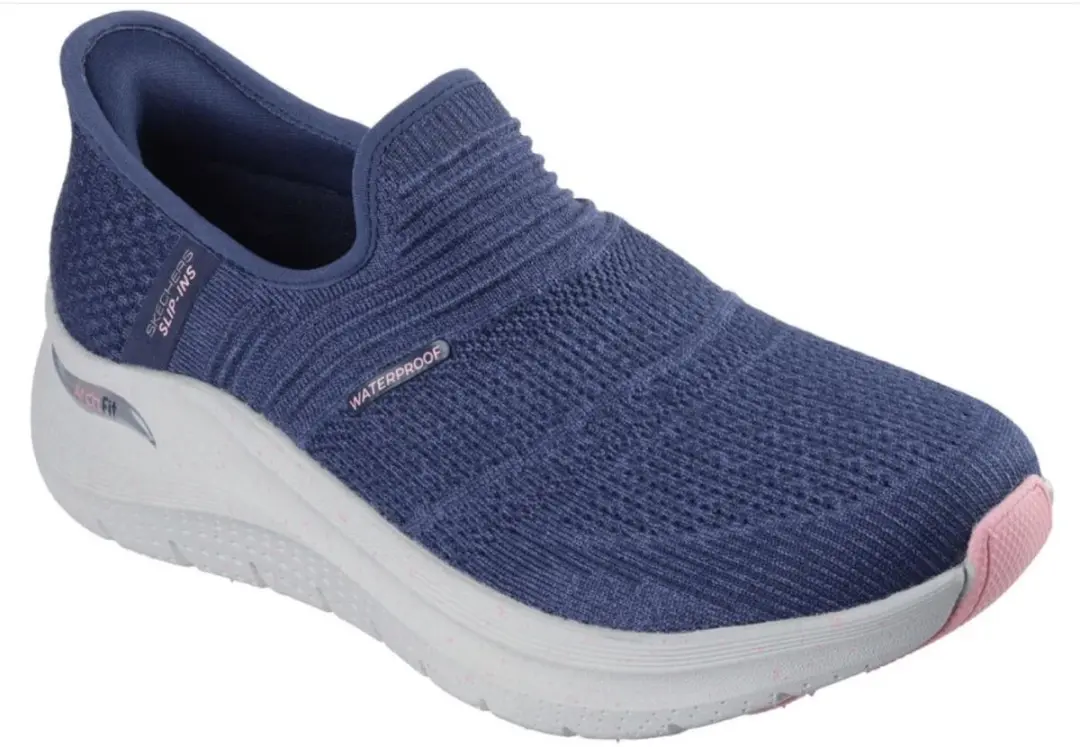Skechers Arch Fit 2.0 Right As Rain 150193-NVPK Sportschoenen - Marineblauw