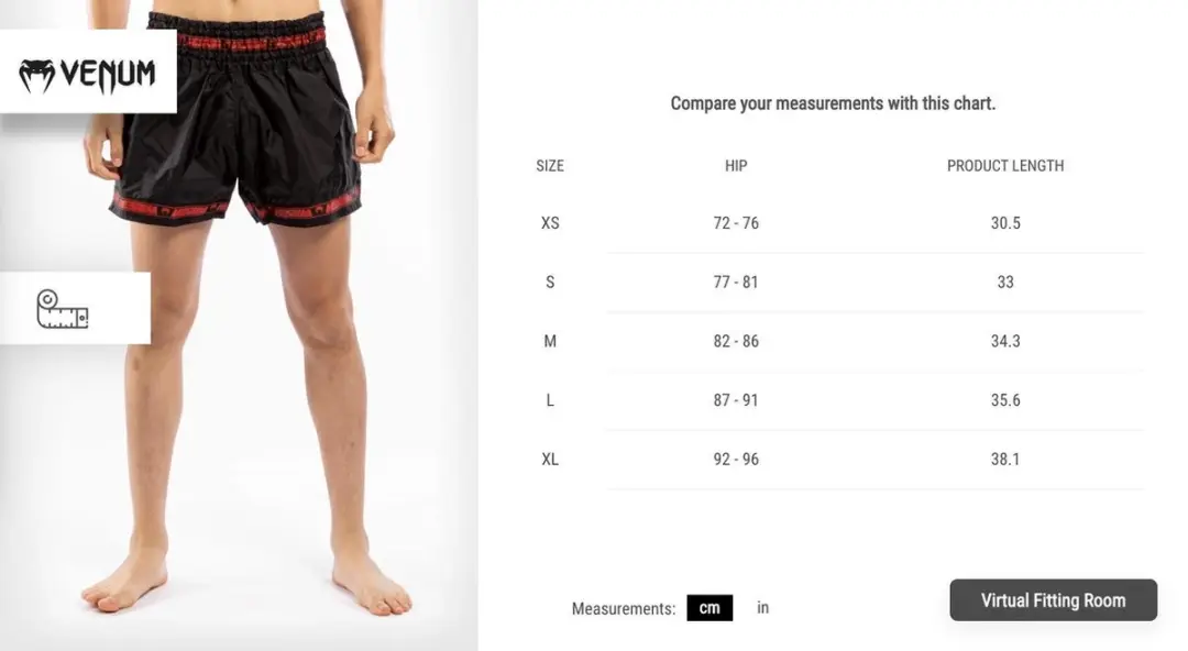 Venum Parachute Muay Thai Short XXL - Neon Roze