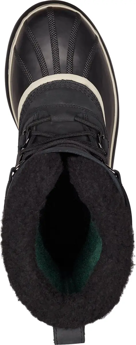 Sorel Caribou WP Heren Sneeuwlaarzen 42 - Zwart/Dark Stone