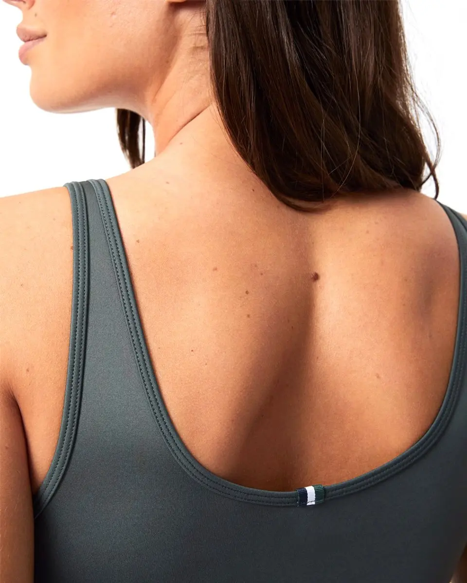 Björn Borg Ace Deep V Tanktop - Groen - Maat L