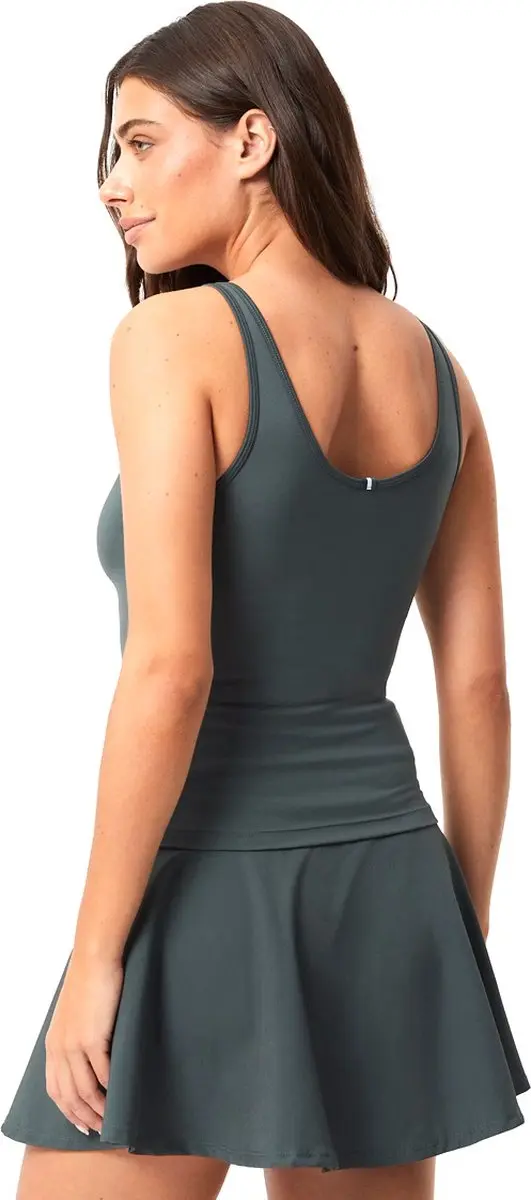 Björn Borg Ace Deep V Tanktop - Groen - Maat L