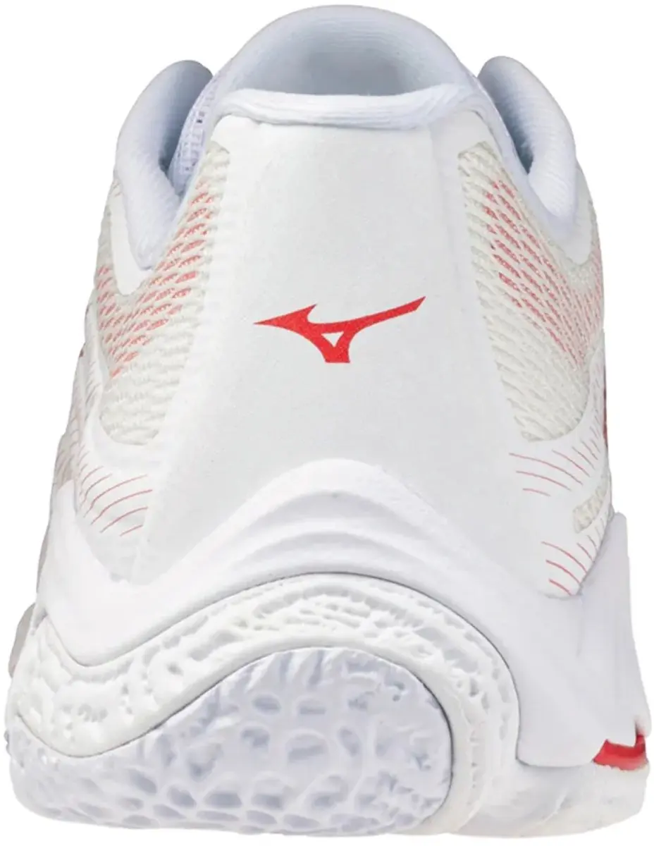 Mizuno Wave Lightning Elite Dames Sportschoenen 36 - Wit/Rose