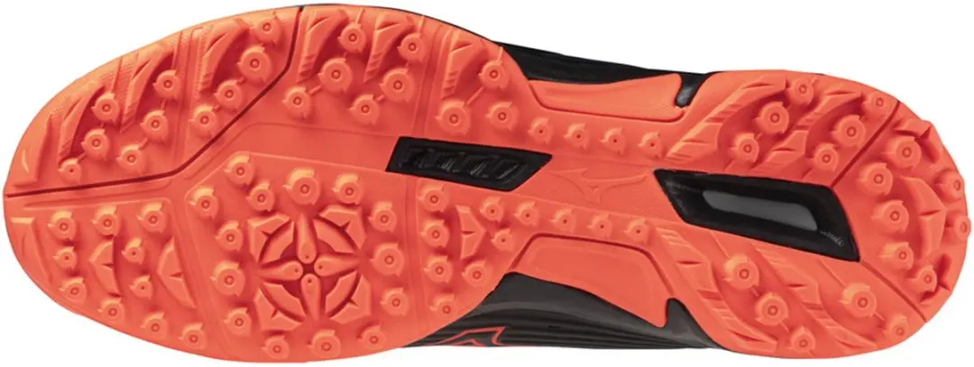 Mizuno Wave Lynx 2 Sportschoenen 38.5 - Zwart/Orange - TF