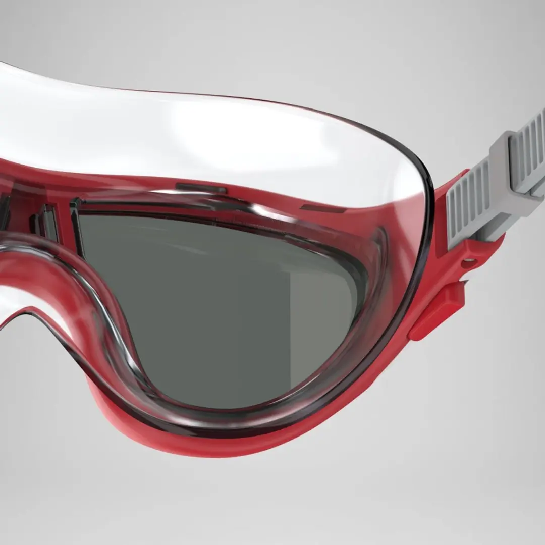 Speedo Biofuse 2.0 Junior Zwembril - Rood/Zwart - afbeelding 6 van 6
