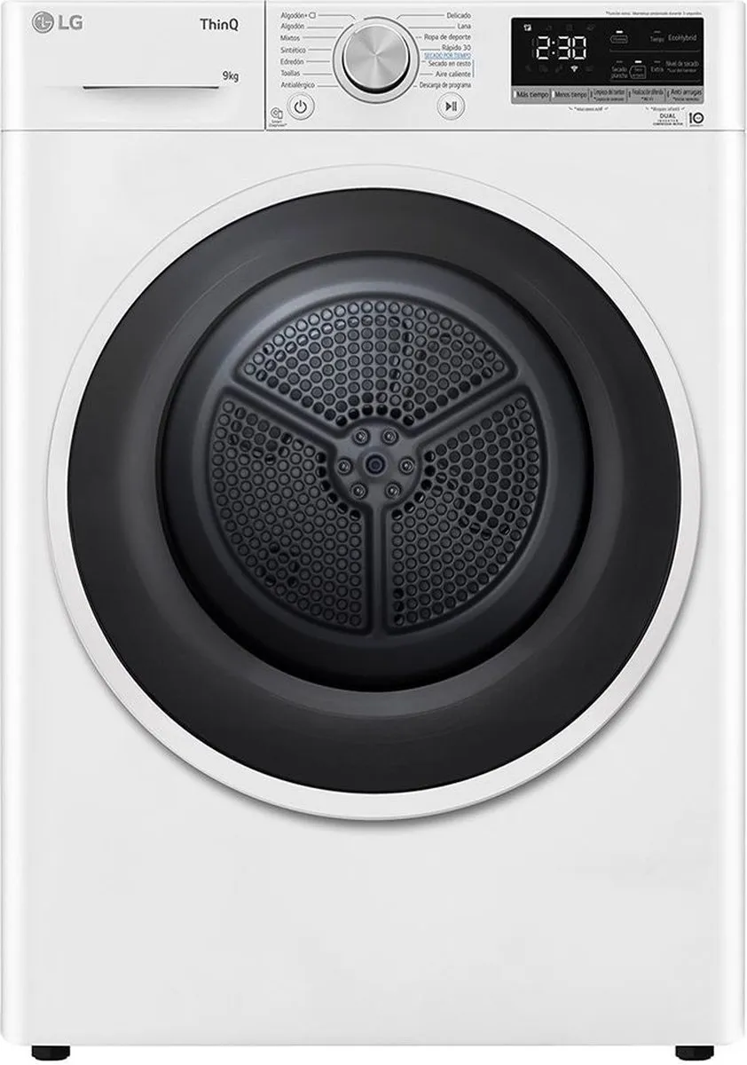 LG RH90V5AV6N Vrijstaande Warmtepompdroger 9kg